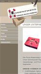 Mobile Screenshot of kreativ-verpackung.de